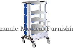 Hospital Furniture Sky Blue And White Monitor Trolley MS (AE-MT01)