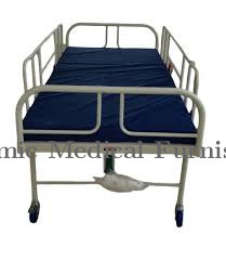 Manual Mild Steel Semi Fowler Hospital Bed