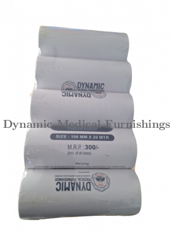 ECG Thermal Paper Roll 106mm x 20m for ECG Machine | Medical Grade ECG Recording Paper | High Qualit