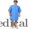 Stitched Hospital Patient Gown, Machine wash, Size: Large